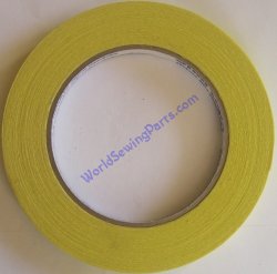 3/8 Wide Yellow Masking Tape - Click Image to Close