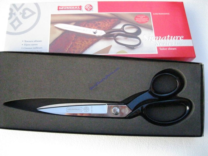 MUNDIAL 498-10 SIGNATURE SERIES FORGED TAILOR SHEARS - Click Image to Close
