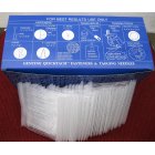 5000 3" INCH REGULAR CLEAR PRICE TAG TAGGING BARBS FASTENERS