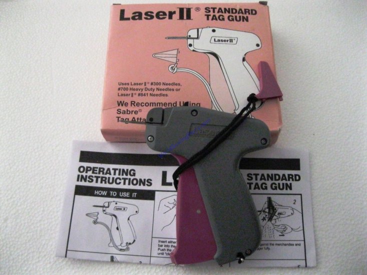 Laser II Standard Tag Gun, 500 Barbs - Click Image to Close