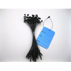 100 Blue Extra Large Price Tags 1.75" X 2.75", 100 Black Loop