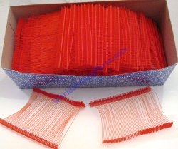 3" Red Fastners For Pistol-Grip Gun Packed 5000 /Box