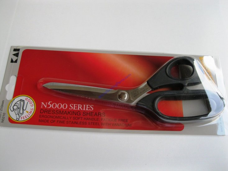 KAI 8" 210MM BENT DRESSMAKER SHEARS SCISSORS #N5210 - Click Image to Close