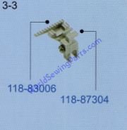 JUKI MO-2516 Feed Dog 118-83006