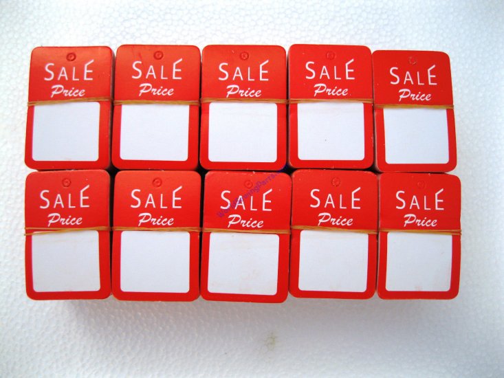1000 Pcs 1-1/4" W X 1-7/8 H Special Price Garment Price Tags - Click Image to Close