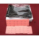 1000 Pink Merchandise lable Price Tags, 1000 5" Black Loop Locks