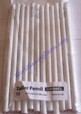 12 White Marking Pencil - Click Image to Close