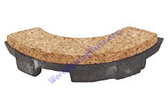 M72282580 Mitsubishi Brake Shoe - Click Image to Close