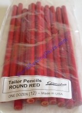12 Red Marking Pencil - Click Image to Close
