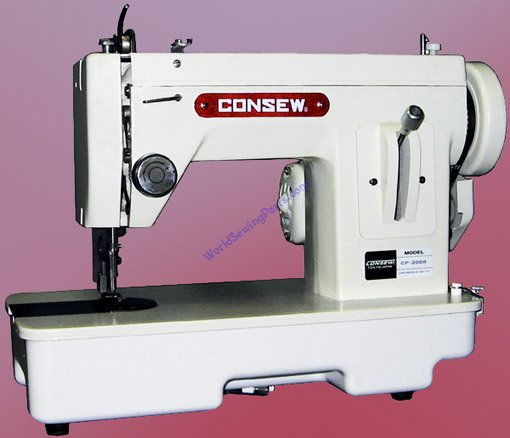 Consew CP206R Portable Walking Foot Machine - Click Image to Close