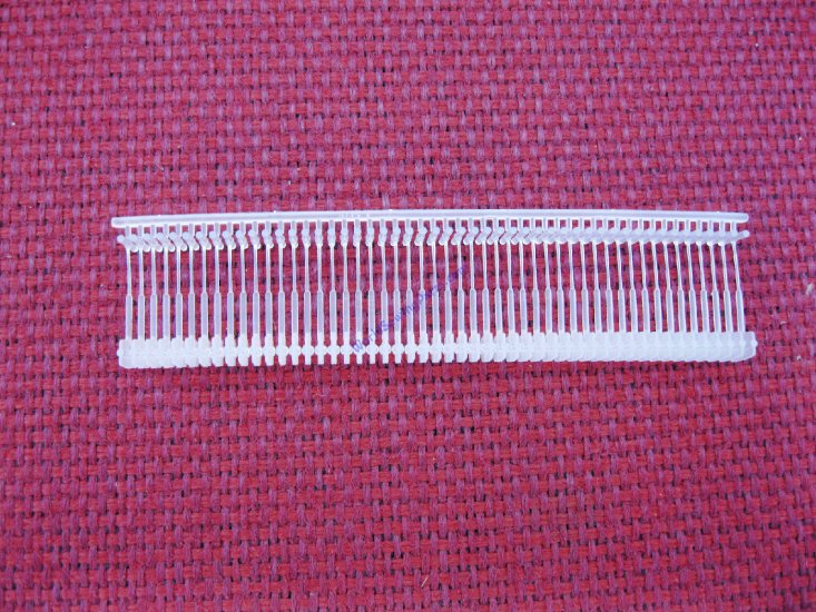 5000 1/2" INCH REGULAR CLEAR PRICE TAG TAGGING BARBS FASTENERS - Click Image to Close