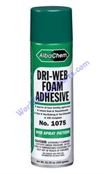 1075 Albachem Dri-Web Foam Adh. Spray - Click Image to Close