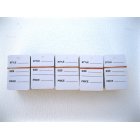 500 PCS. 1-1/4" W X 1-7/8 H White Garment Price Hanging Tags