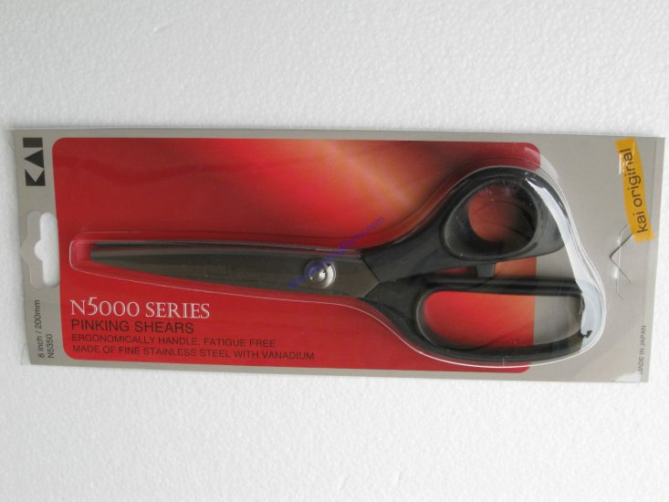 KAI 8" Pinking Shears # N5350 - Click Image to Close