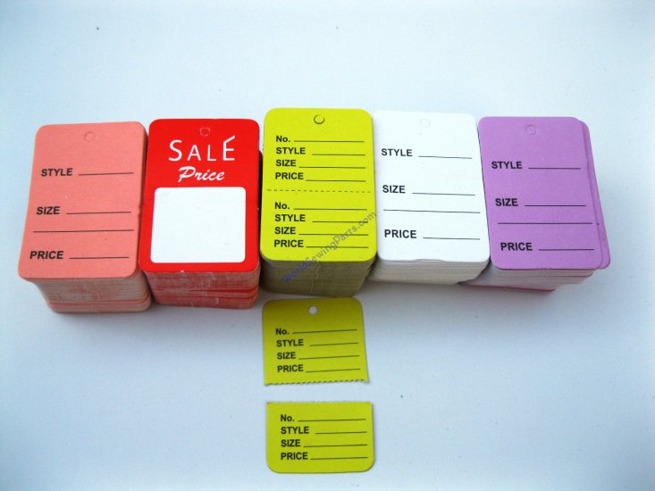 500 Merchandise Price Tags & Special Price Tag - Click Image to Close