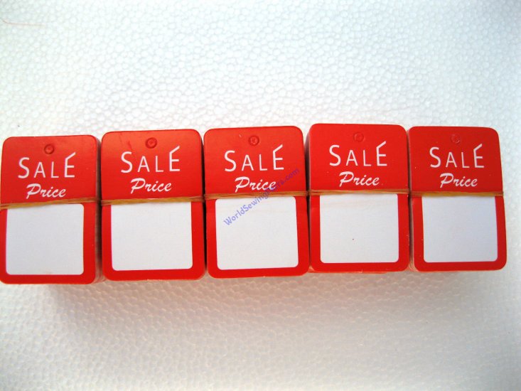 500 PCS. 1-1/4" W X 1-7/8 H Special Price Garment Price Tags - Click Image to Close