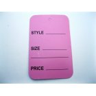 100 Lavander Extra Large Merchandise Price Tags 1.75" X 2.75"