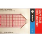 B50 6" See Through Graph Ruler