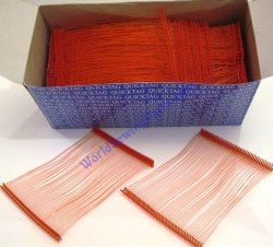 5" Red Fastners For Pistol-Grip Gun Packed 5000 /Box