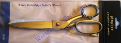 9 Inch Knife Edge Tailors Shears