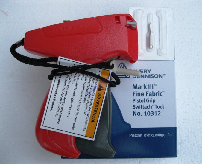 Avery Dennison FINE Clothing Price Tagging Gun only - Click Image to Close