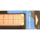 B60 12" See Through Graph Ruler