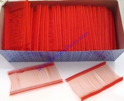 2" Red Fastners For Pistol-Grip Gun Packed 5000 /Box