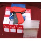 Avery Dennison Fine Gun,1K Ext. Large Sales Price Tag & 1K Barbs