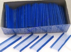 1" Blue FastnersFor Pistol-Grip Gun Packed 5000 /Box